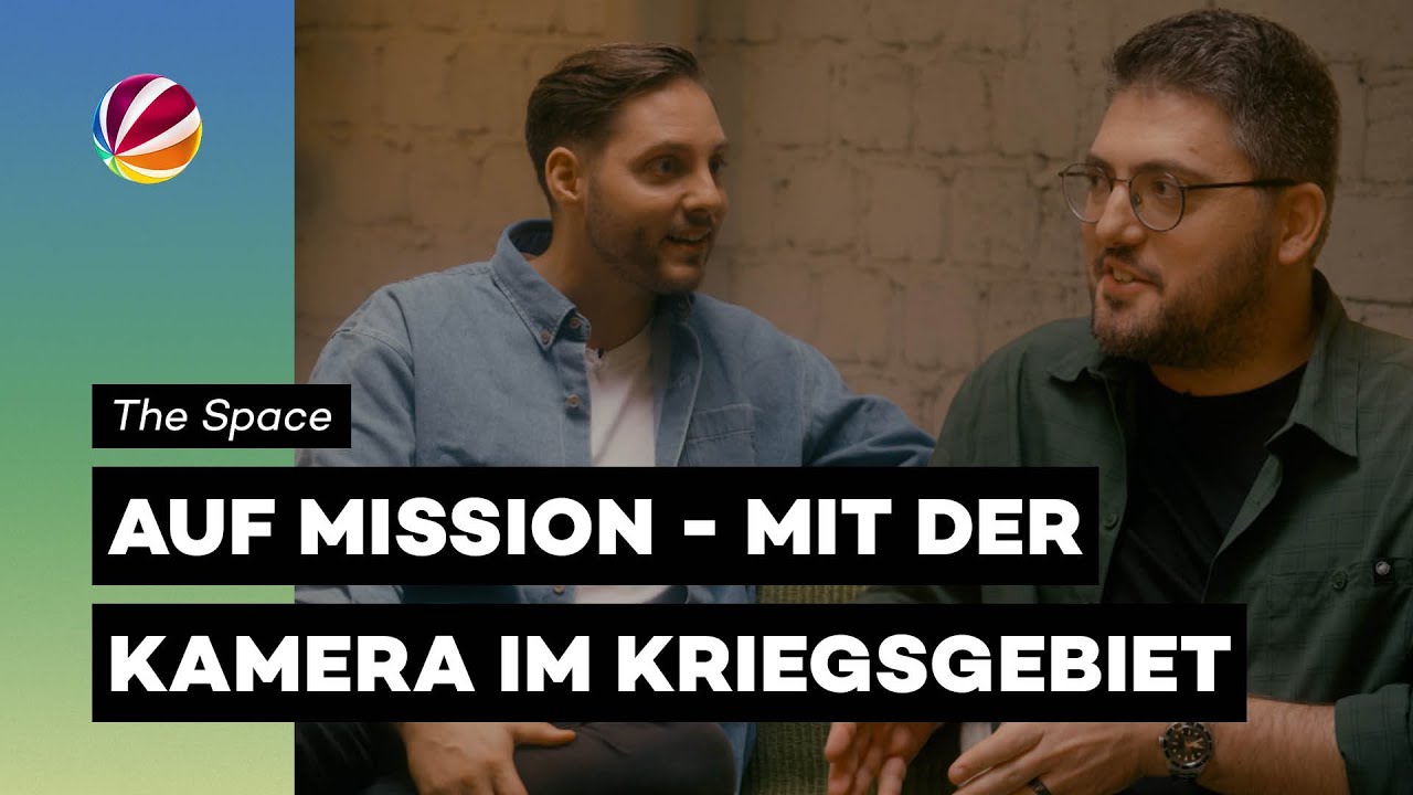 Dominic Nahr – Die Mission eines Kriegsfotografen ⚡ | The Space mit Daniel Fanslau