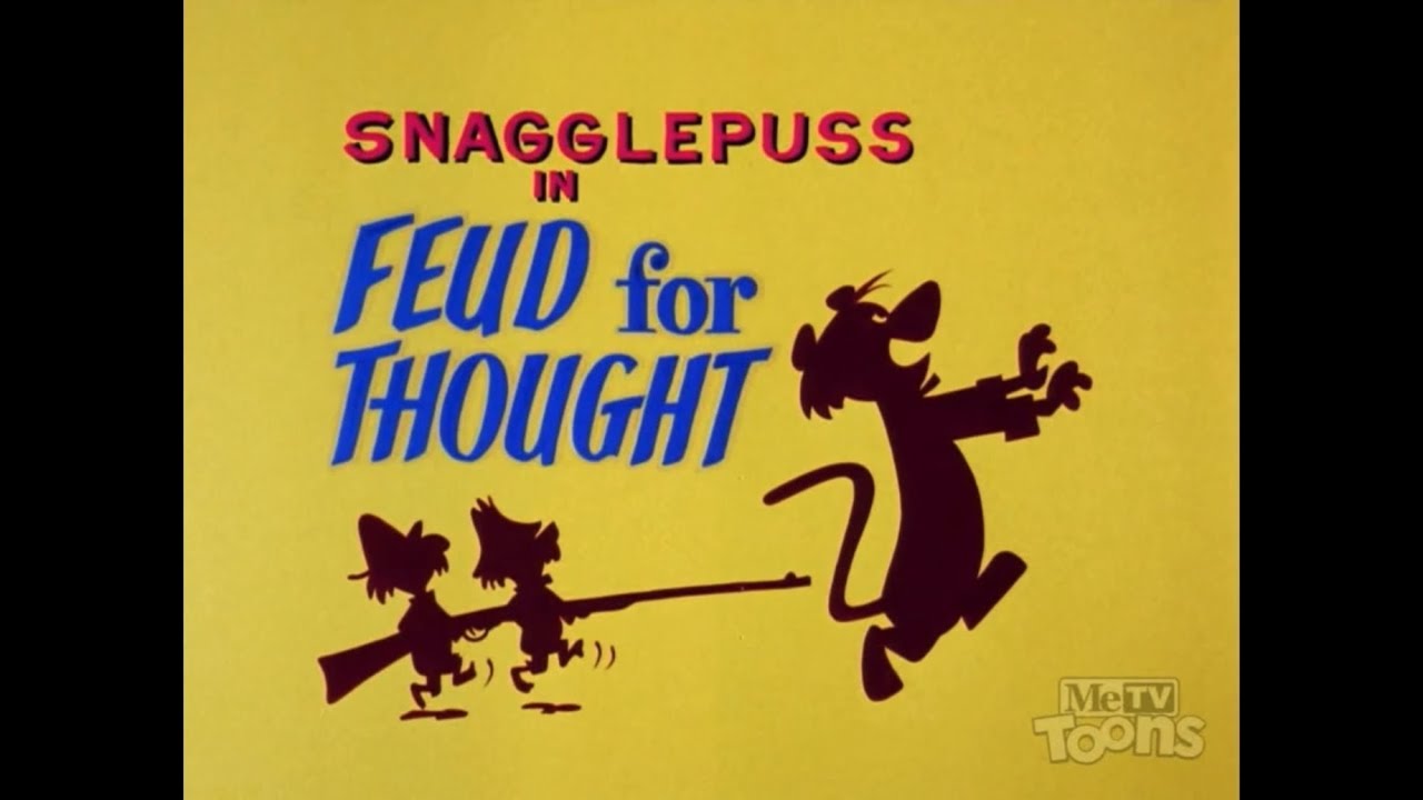 Snagglepuss - Feud For Thought (1961, 2025 Restoration Intro + Outro, and Clips)