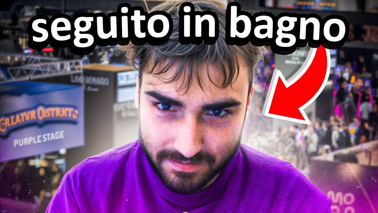 Mi hanno SEGUITO in BAGNO al MILAN GAMES WEEK
