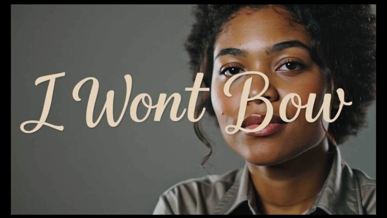 I Won’t Bow – Powerful R&B Gospel Album Inspired by Classic Soul & Aretha-Style Worship