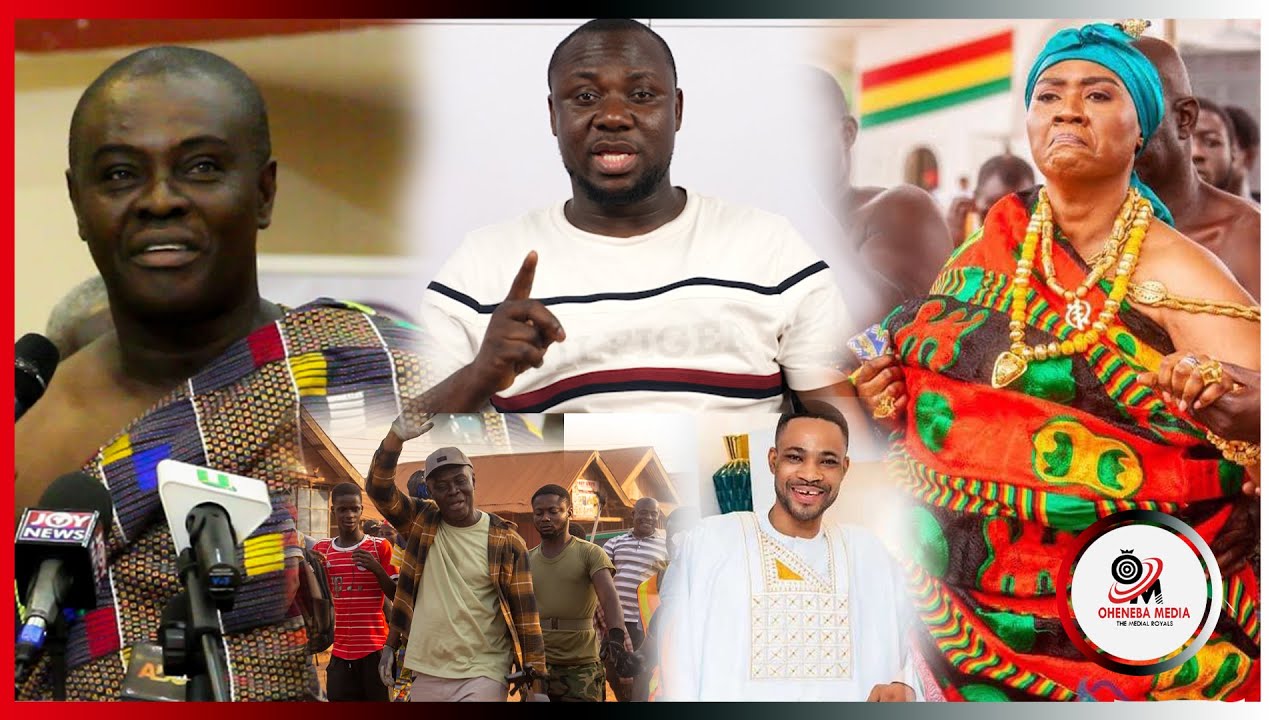 VIDEO:Aduana Royals 0f Dormaa Apologise To Otumfuo; Disown Dormaahene;Vow To Destool Him & The Queen