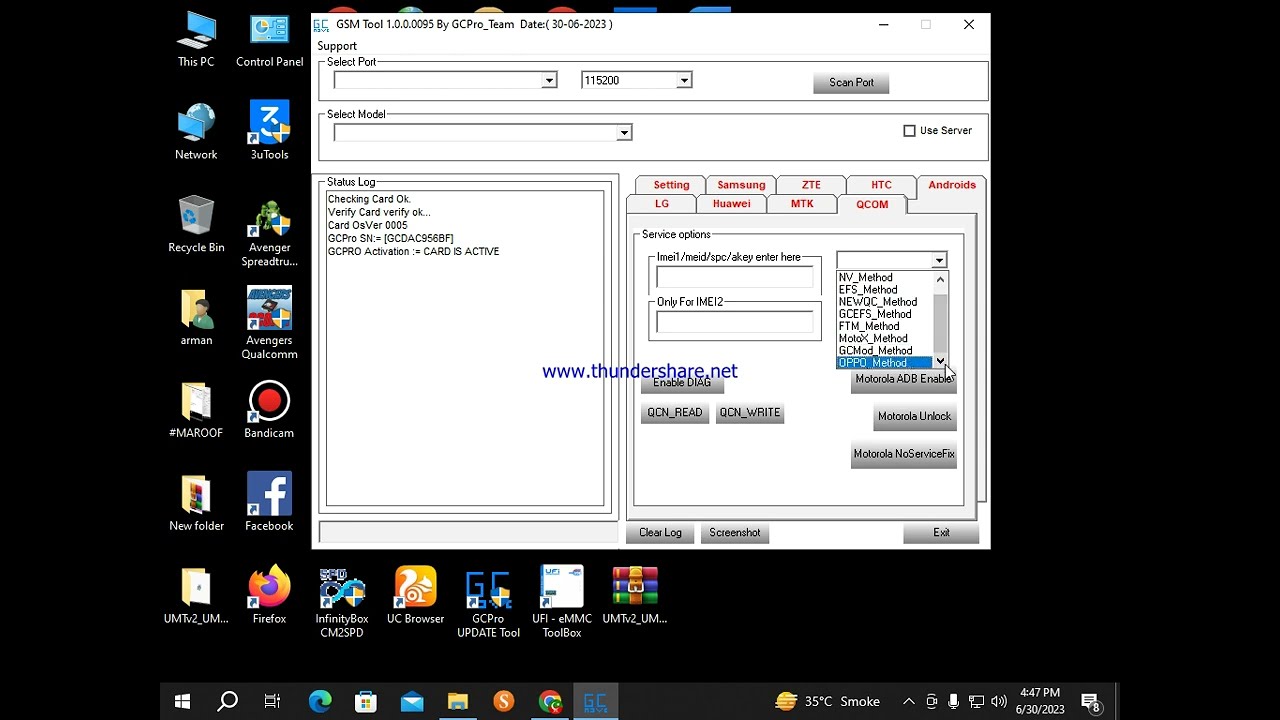 GCPro World Cheapest Unlock & Repair tool in market since BIG update   GCPro102Setup