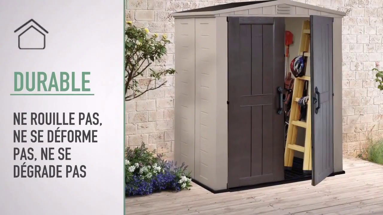 Caseta Keter Factor 6x3 resina exterior