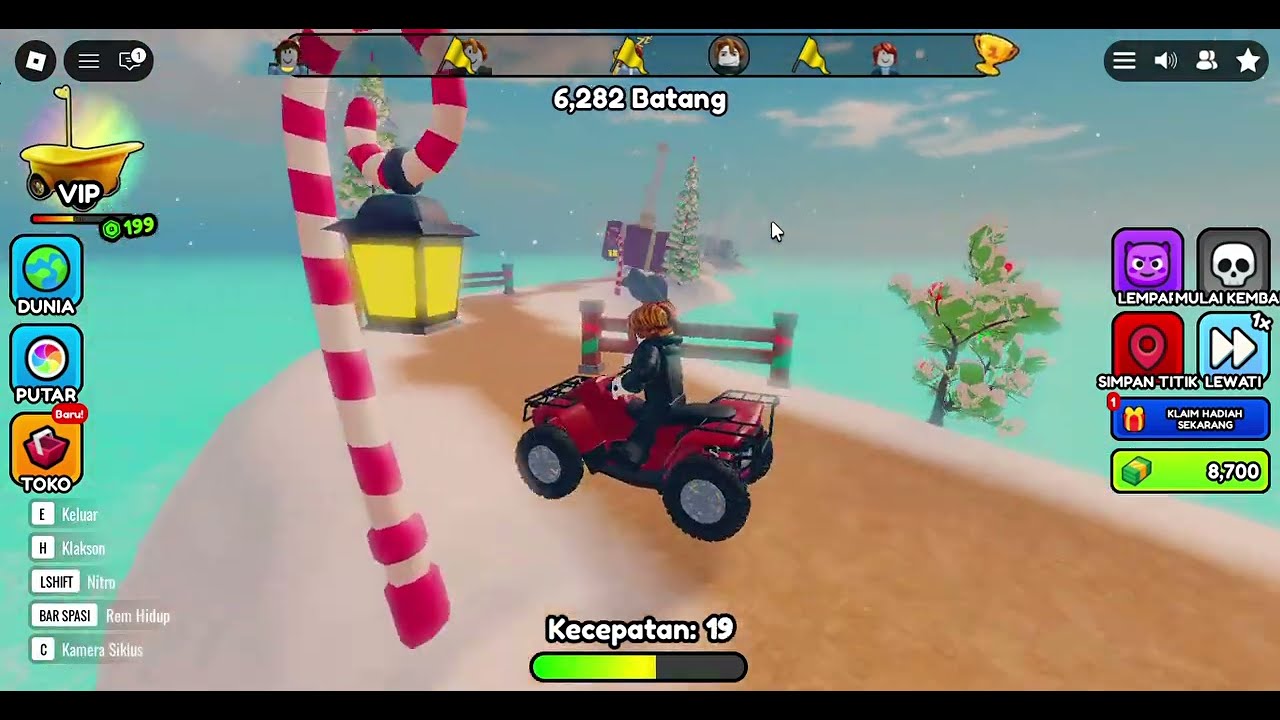 roblox melewati tan tangan pakai ATV
