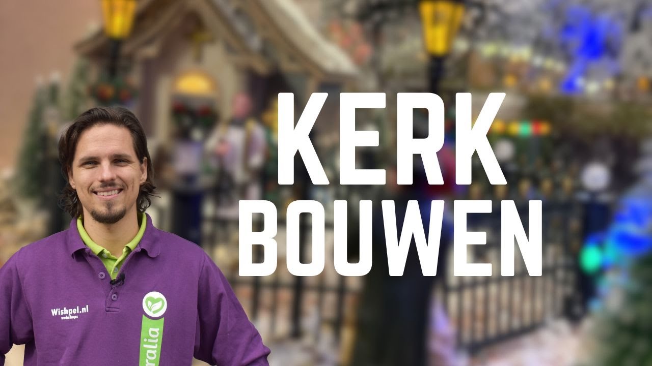 Kerstdorp bouwen in het klein | Lemax Huizen Sets