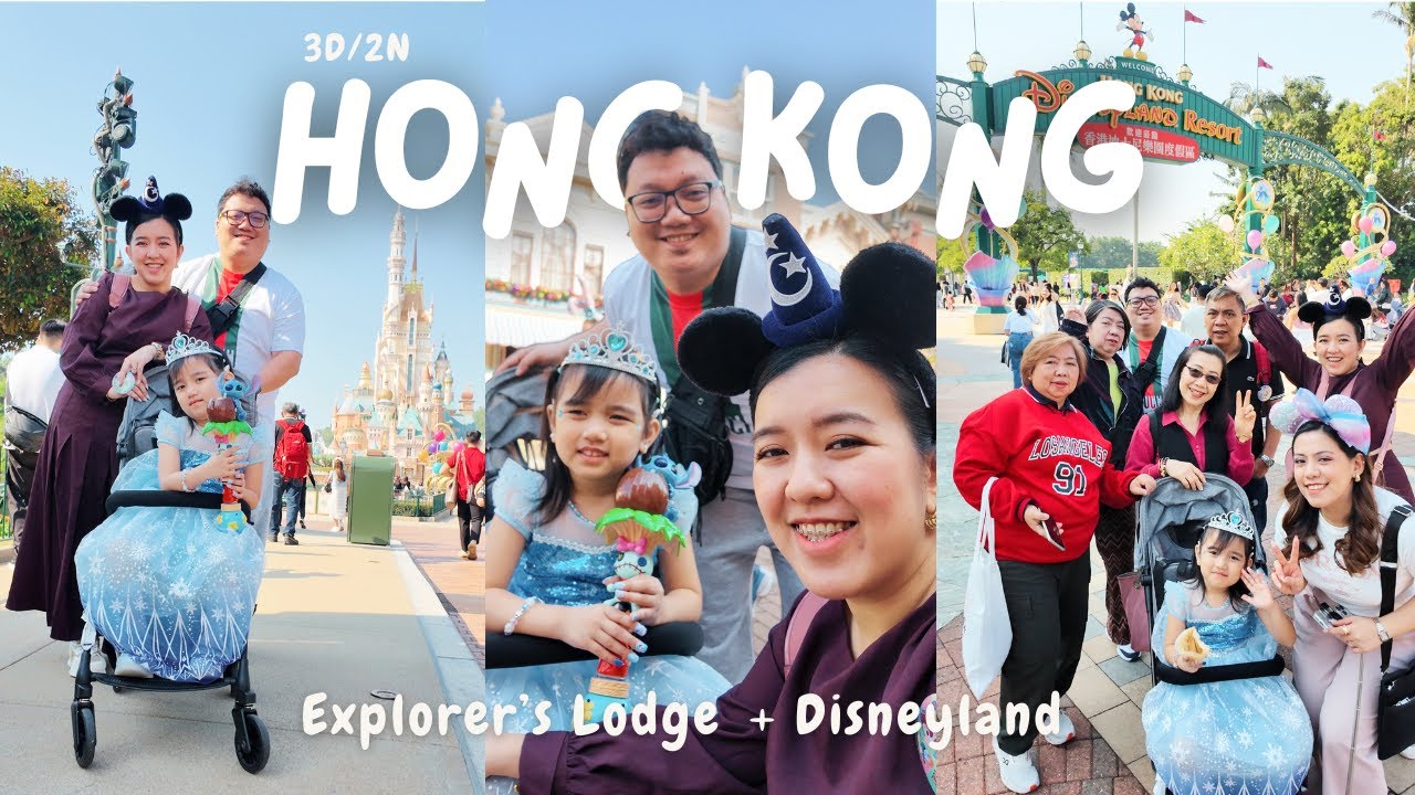 3rd time in HK 🇭🇰 but FIRST TIME Disney Hotel Experience with a Toddler