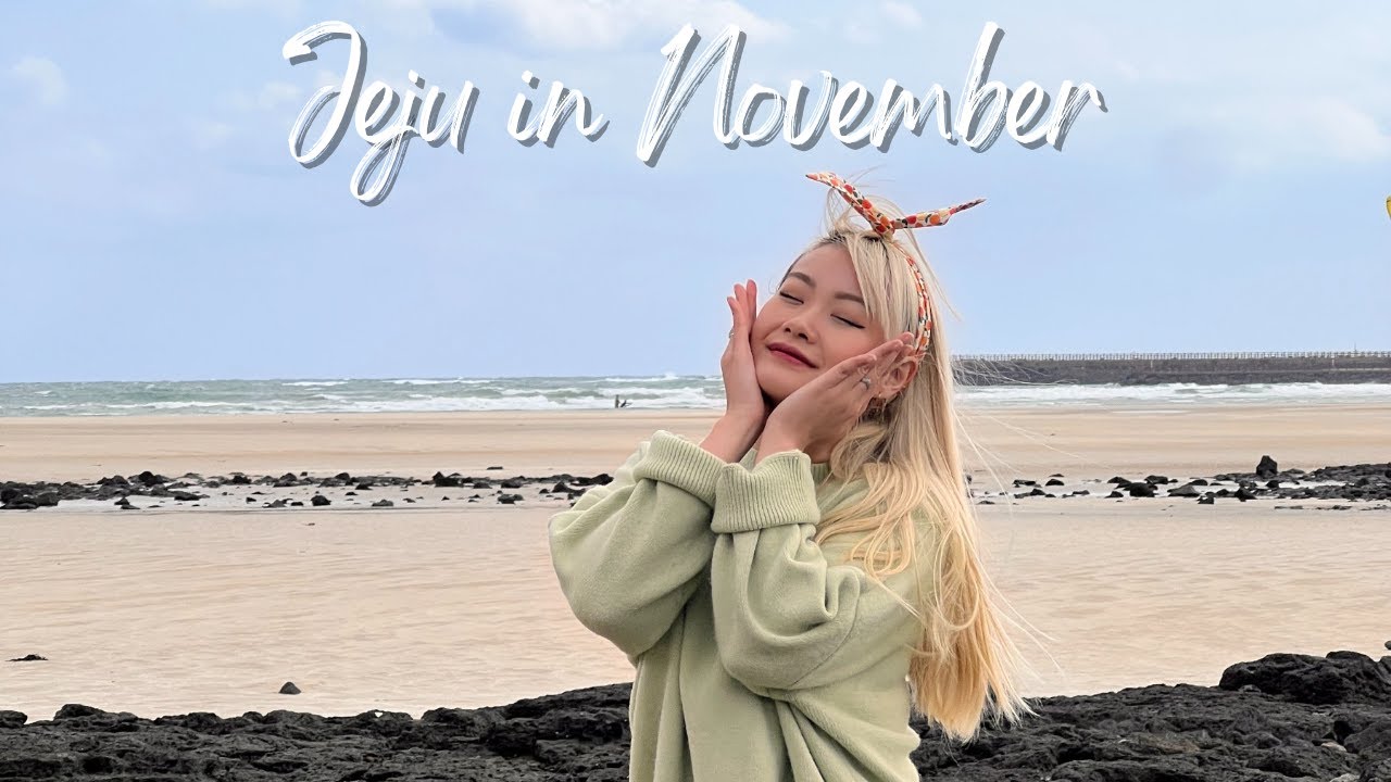 Jeju Travel Vlog in November! Caravan Camping, Tangerines, Udo Island