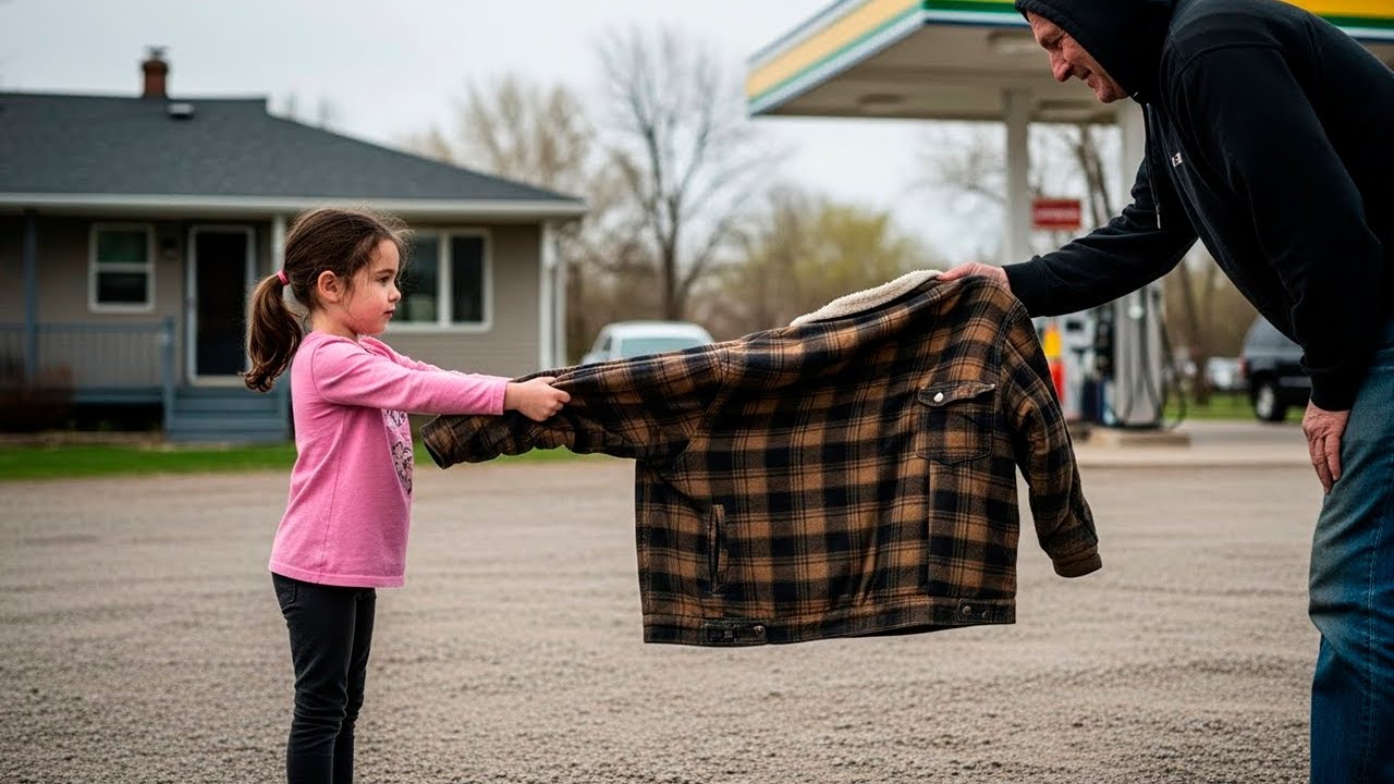 Little Girl Gave Her Jacket to a Shivering Biker — What Happened Next Brought Her to Tears
