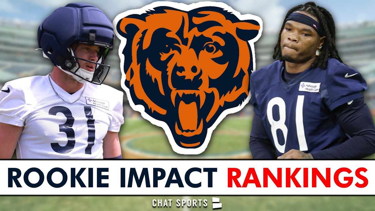 Chicago Bears Rookie Impact Rankings For 2026