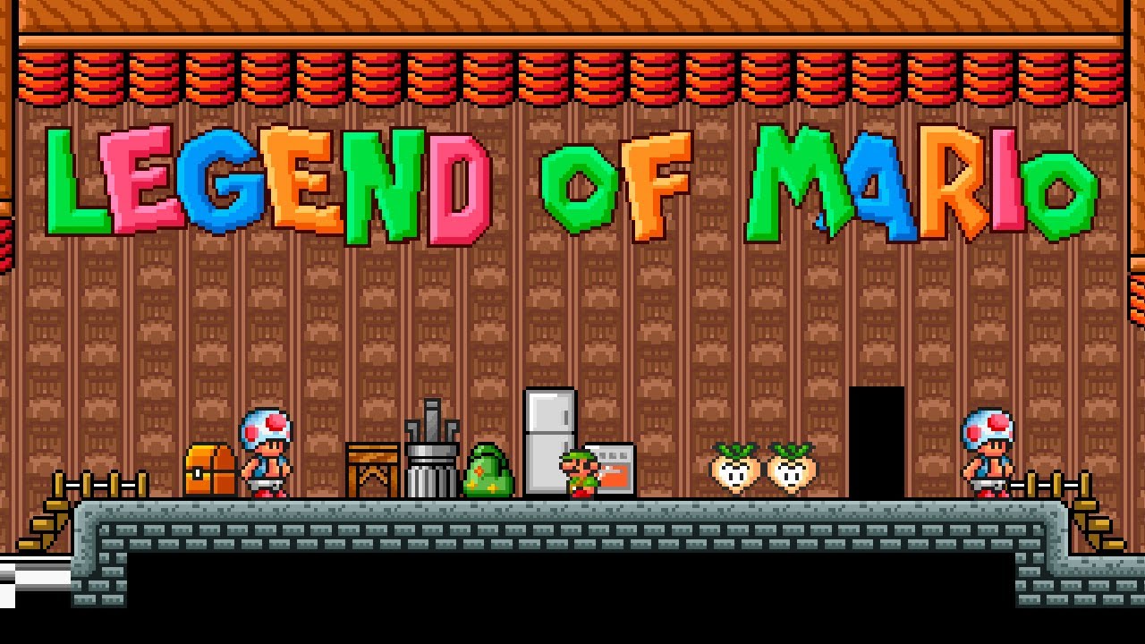SMBX эпизод • Legend of Mario • Лонгплей 100%?