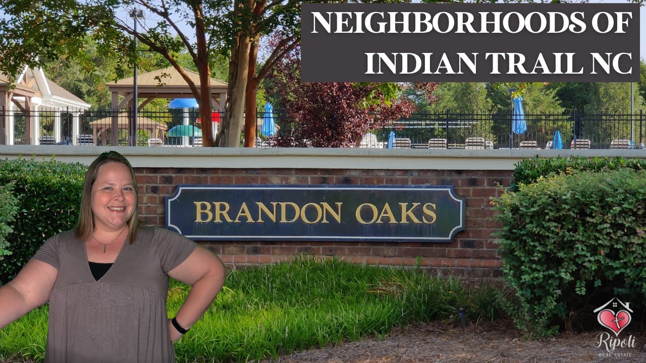 Best Suburbs of Charlotte NC | Brandon Oaks Tour |  Indian Trail NC | Living in Charlotte