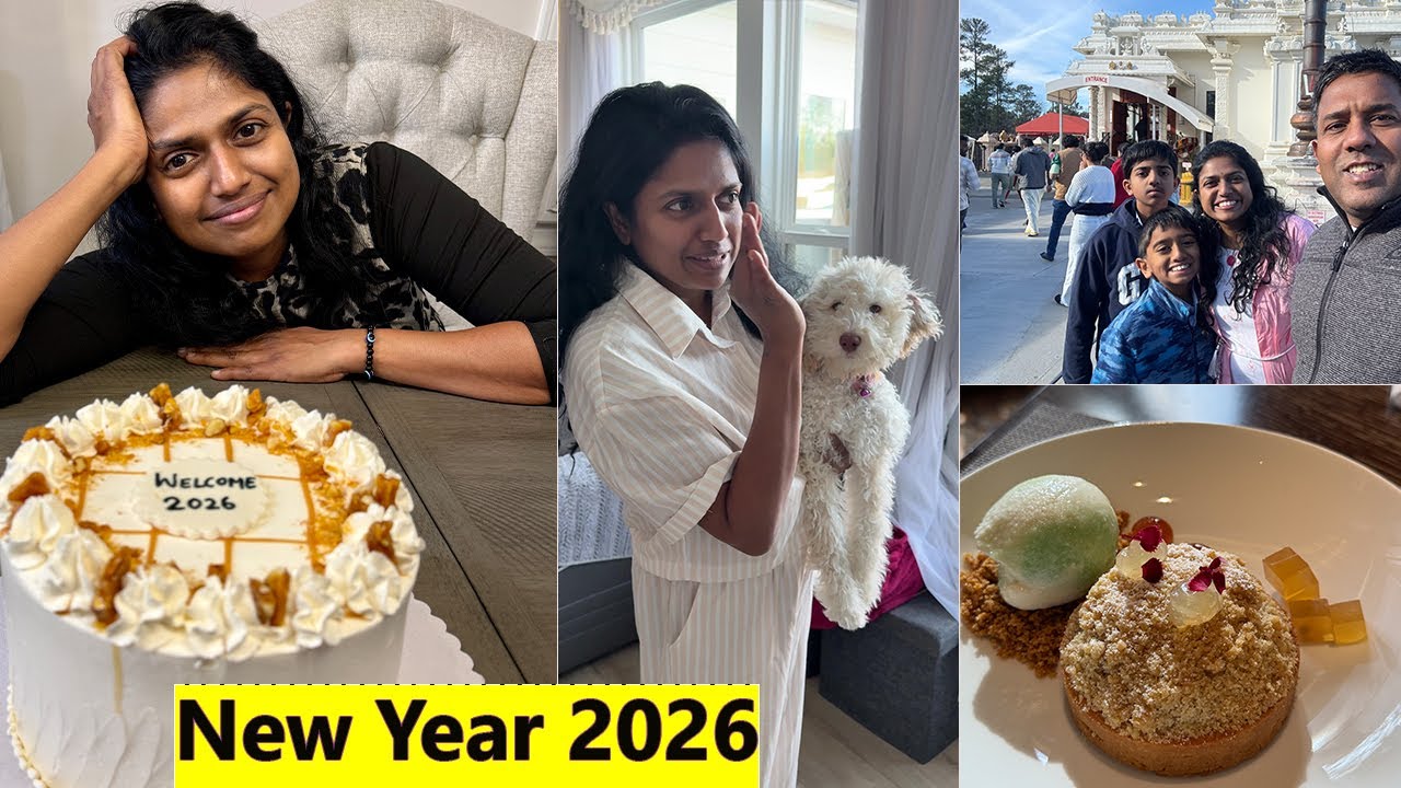 காலை முதல் இரவு வரை எங்கள் NEW YEAR 2026 ரொம்ப அழகா போச்சு-1st Day in my life vlog /Family Traveler