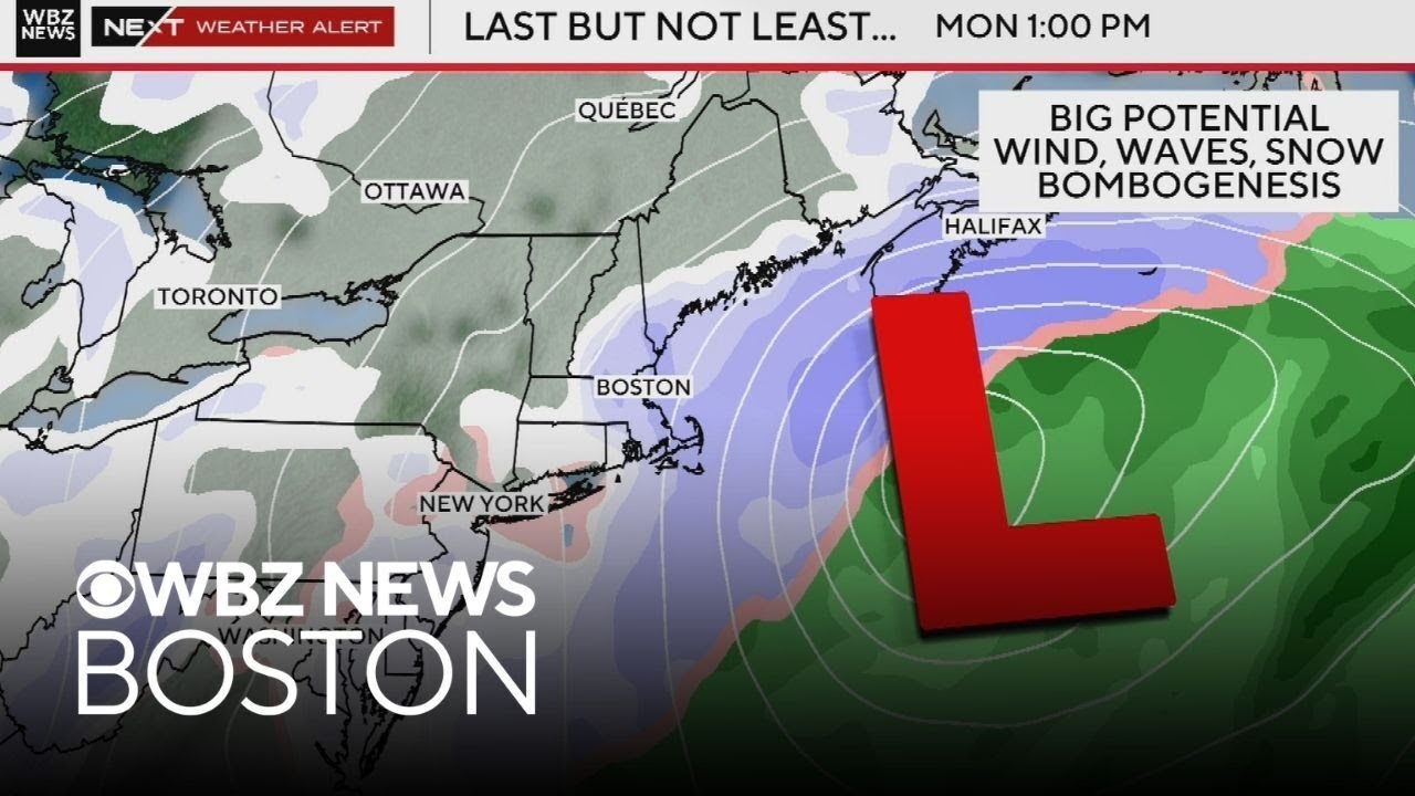 3 potential snowstorms could hit Boston this week. Meteorologists break down latest forecast.
