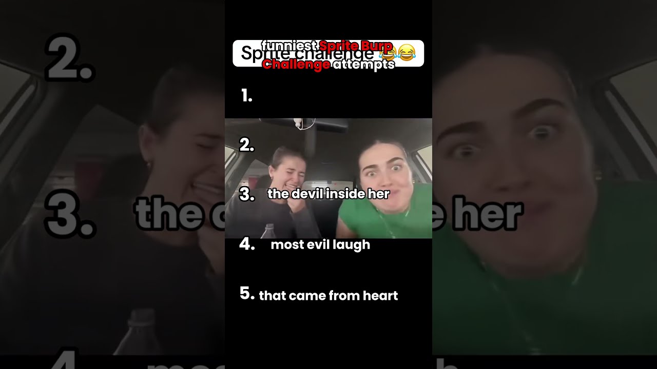 Ranking funniest Sprite-Challenge Burps!! 🤣👀