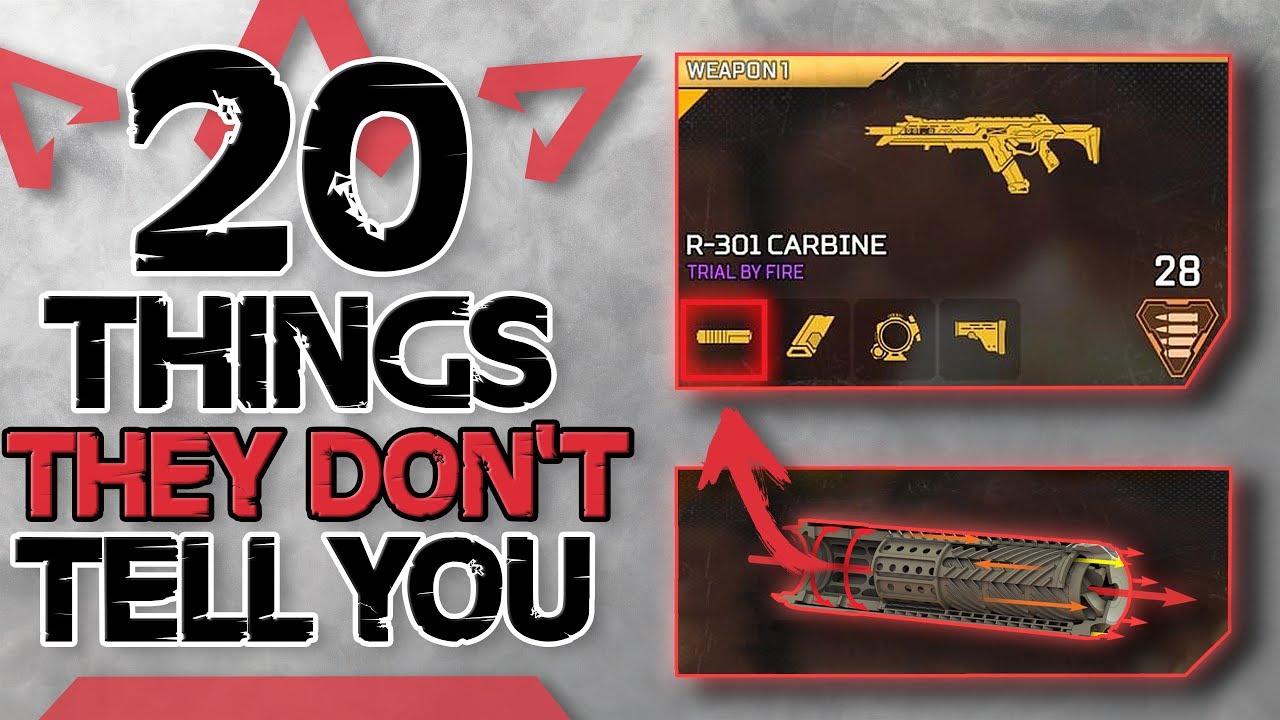 20 Things You Didn't Know in Apex Legends | Tips Tricks and Secrets Respawn Doesn't Tell You