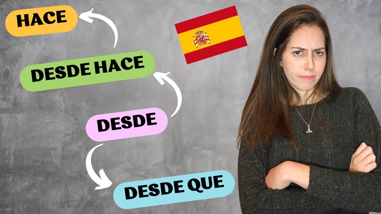 Expresiones de Tiempo: «DESDE», «DESDE QUE», «DESDE HACE» y «HACE» en español | Diferencias 🇪🇸