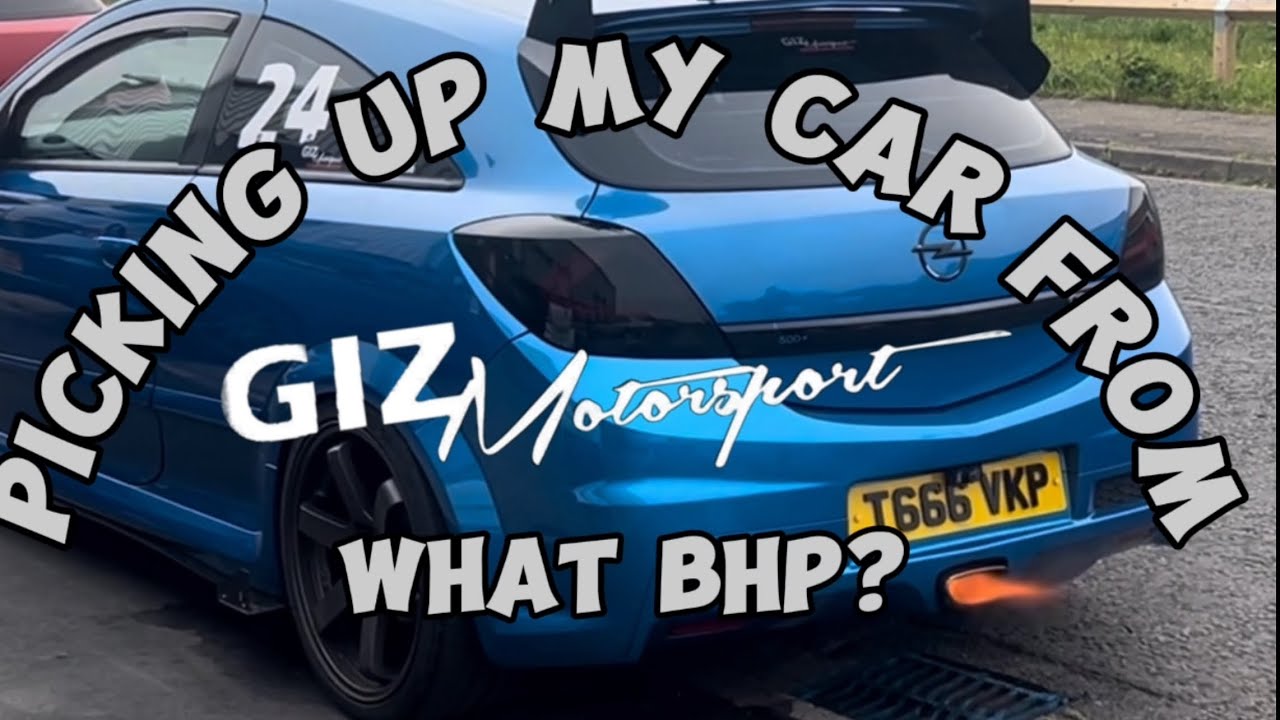 Picking up my car from giz Motorsport ￼