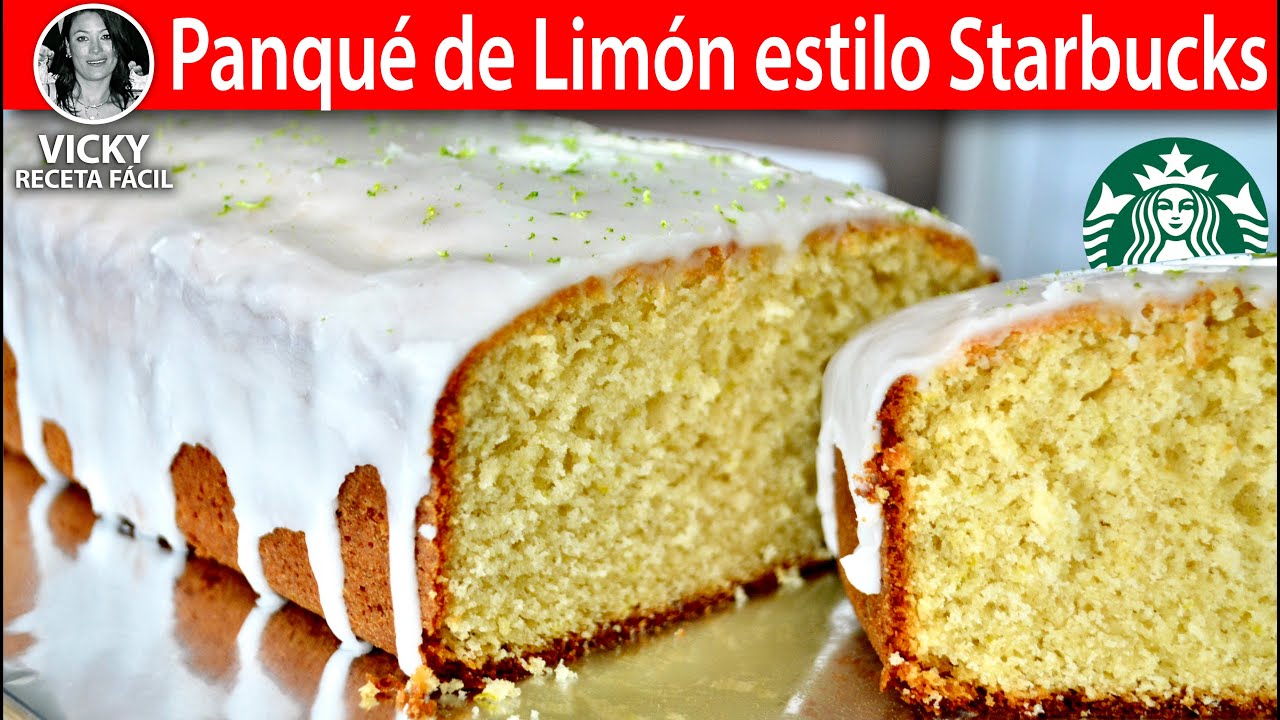 Panqué de Limón estilo Starbucks | #VickyRecetaFacil