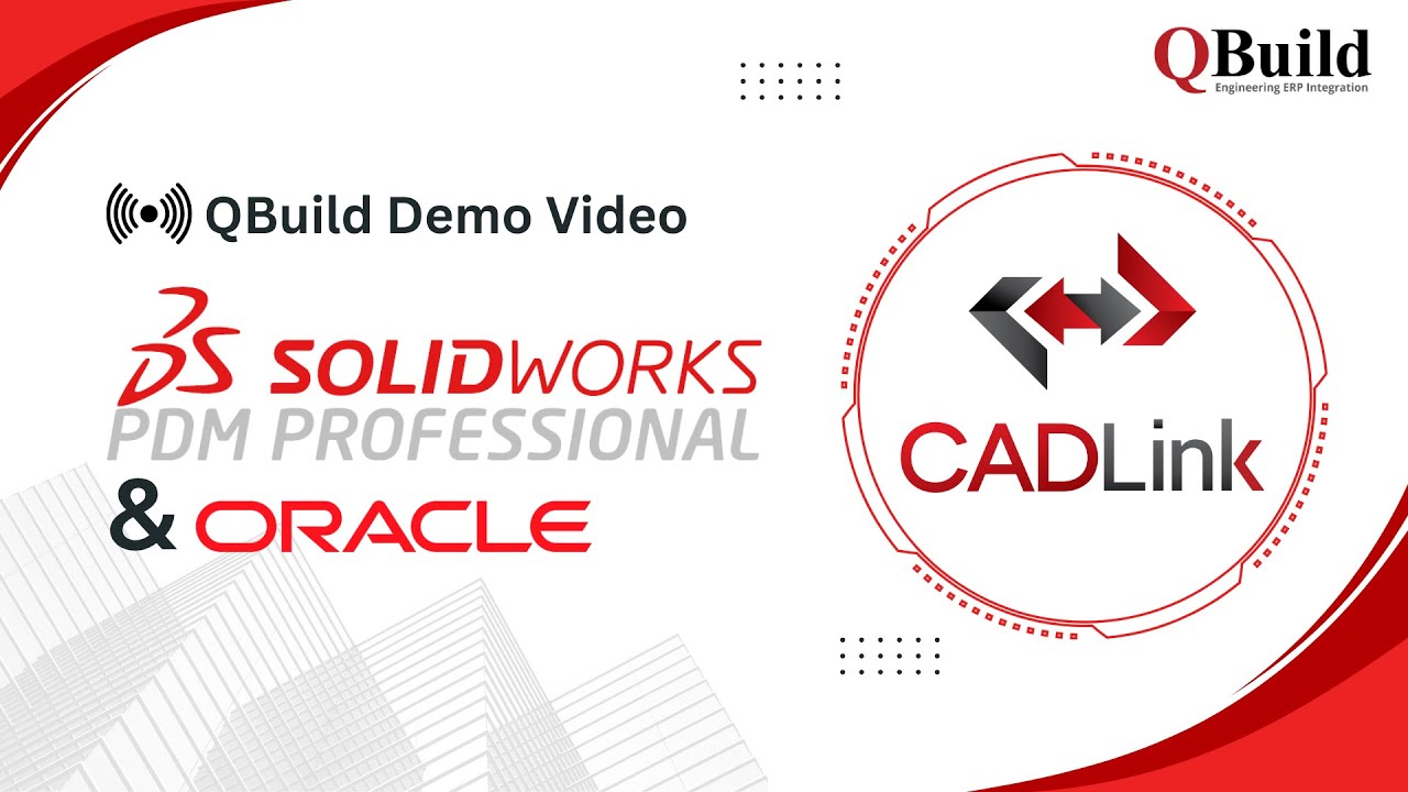 CADLink for SOLIDWORKS PDM - Oracle Demo Video