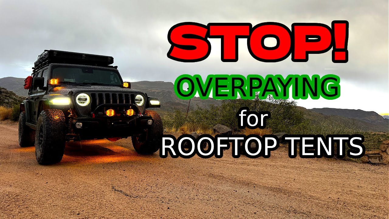 San Hima Hard Shell Rooftop Tent Install & First Impression!
