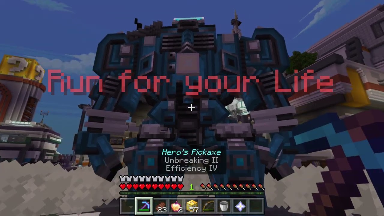 TRYING TO BEAT MINECRAFT WITH LUCKY BLOCKS AGAIN! (Feat Panda Tiger)