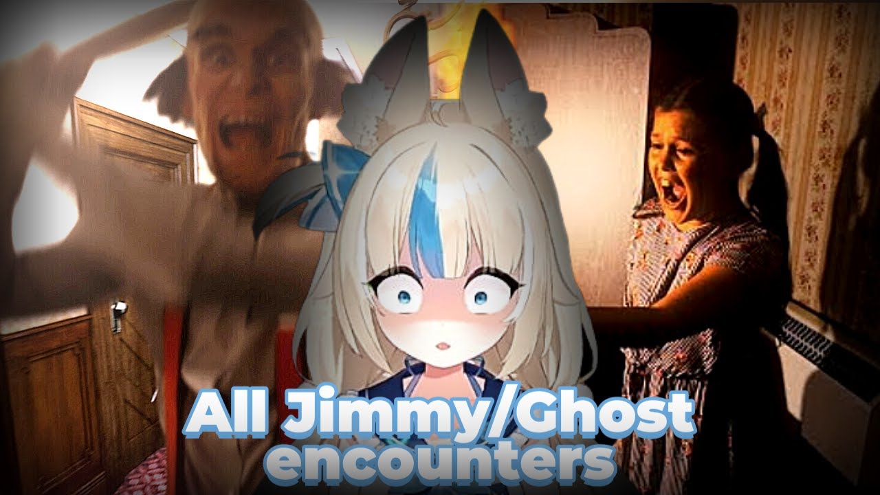 ВСЕ ВСТРЕЧИ ДЖИММИ/ПРИЗРАКА/JUMPSCARE SABA【ОСНОВНЫЕ МОМЕНТЫ ТРАНСЛЯЦИИ】