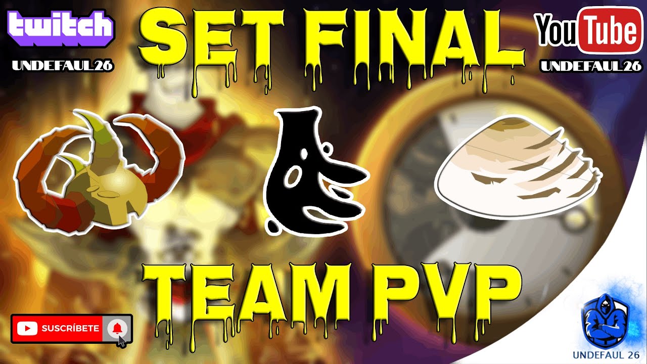 DOFUS RETRO - SET FINAL TEAM PVP NO  EXO #dofusretro #dofus