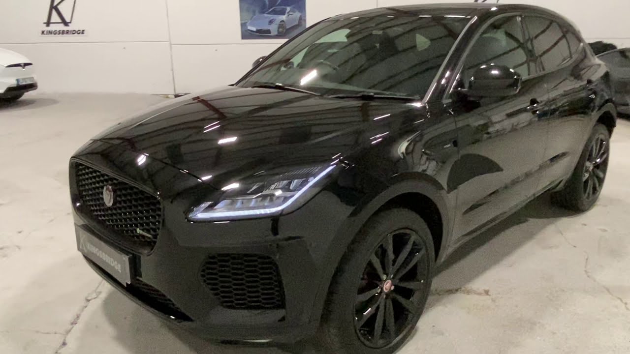 2018 Jaguar E-pace 2.0d R-dynamic HSE with black pack and panoramic roof