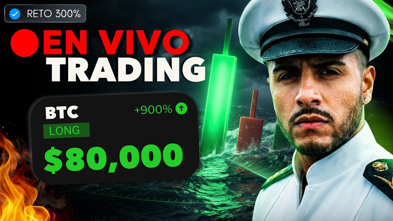 🔴 BITCOIN y ETH REBOTAN en VIVO I Trading en DIRECTO en LONG y SHORT 50X🔥
