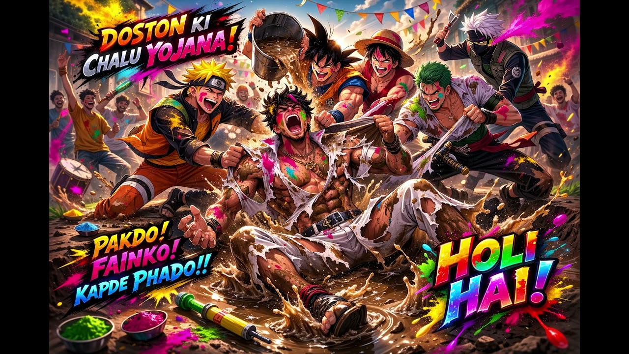 Doston Ki Chaalu Yojana | HAPPY HOLI BHAI LOG |