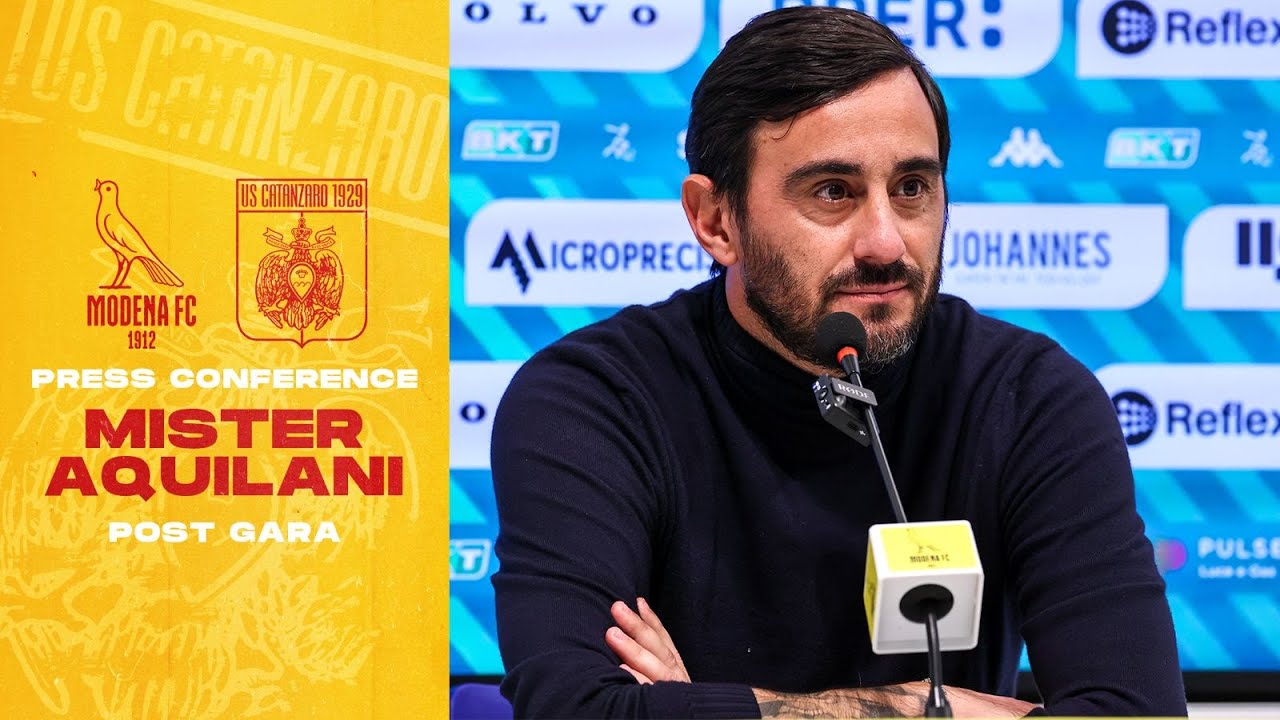 PRESS AREA | AQUILANI NEL DOPO GARA DI MODENA-CATANZARO