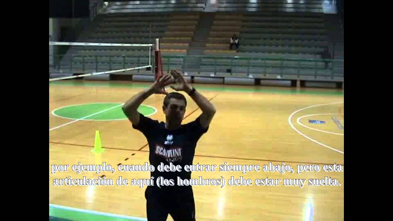 Técnica de la levantada/colocada en el voleibol
