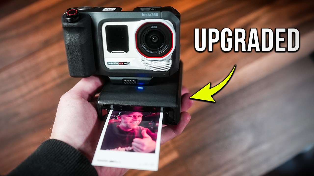 Карманный принтер Insta360 стал еще полезнее!