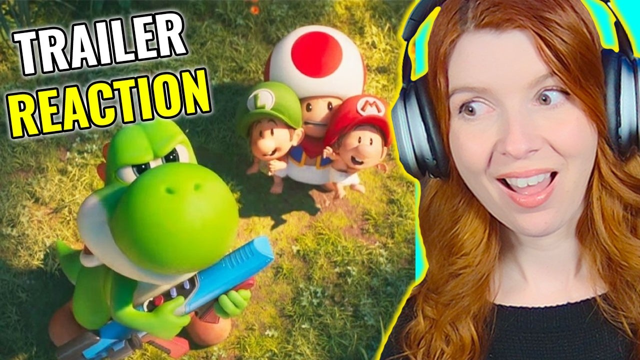 Yoshi Might Steal the ENTIRE Movie | Super Mario Galaxy Trailer Reaction