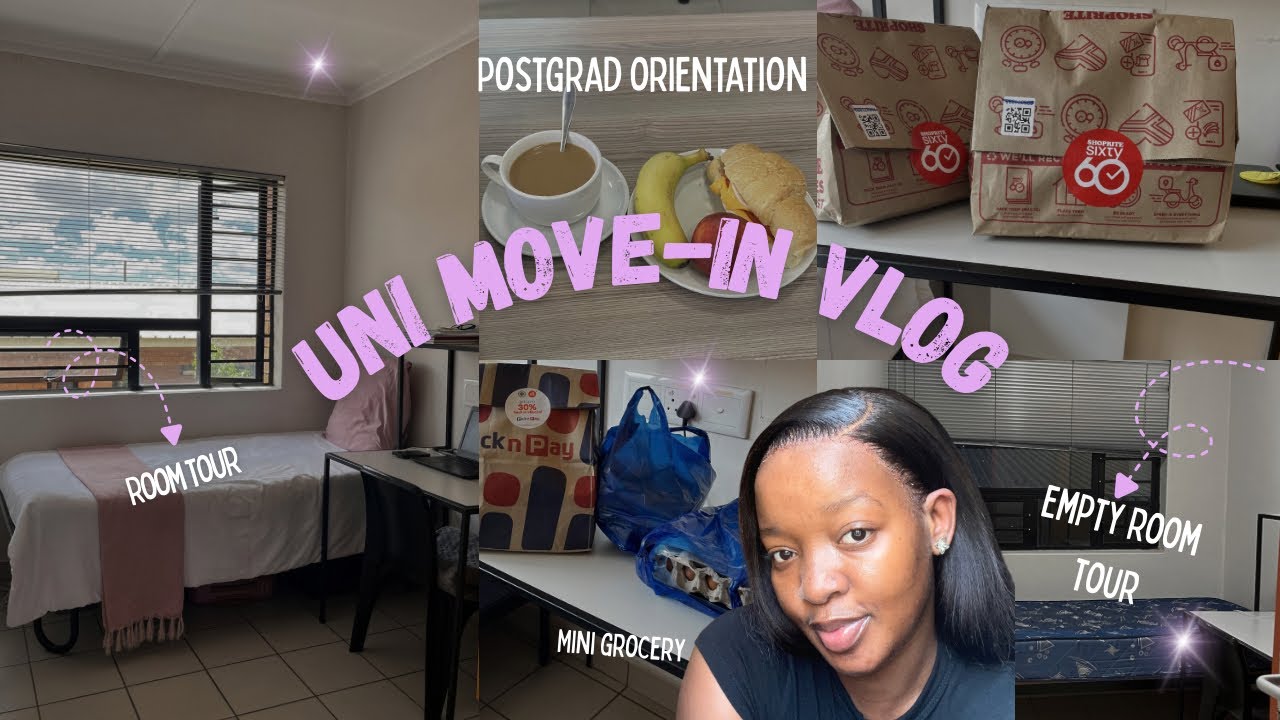 Uni diaries: We’re so back🥰|| moving in|| postgrad orientation || Lots of unpacking & cleaning 