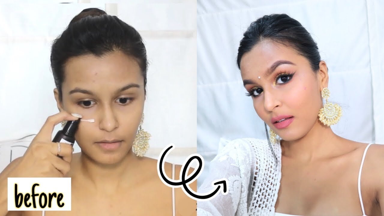 Indian Wedding Guest Makeup / Easy Step By Step Tutorial