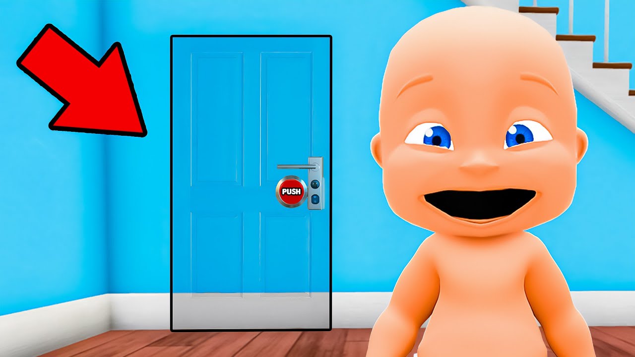 Baby Finds A SECRET ROOM!