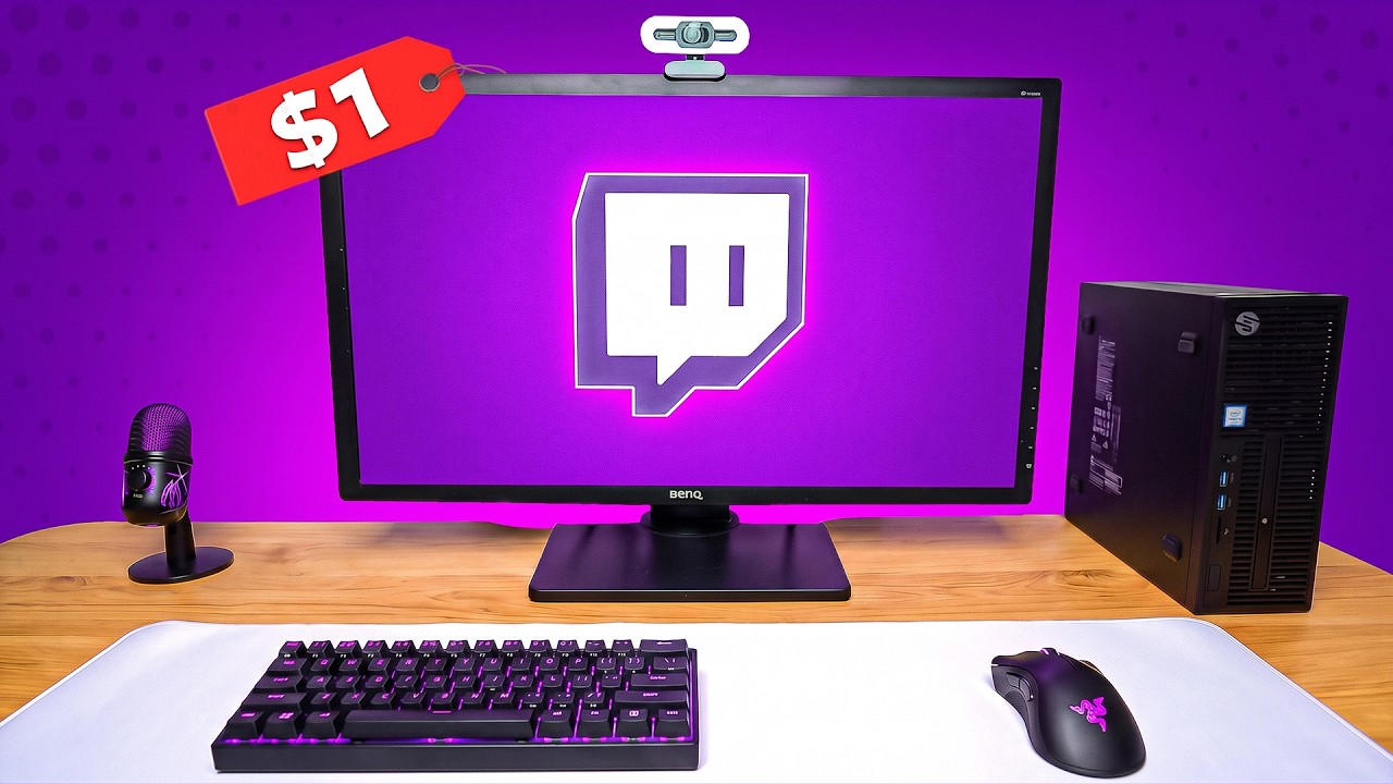 I Built a Streaming Setup for $1!