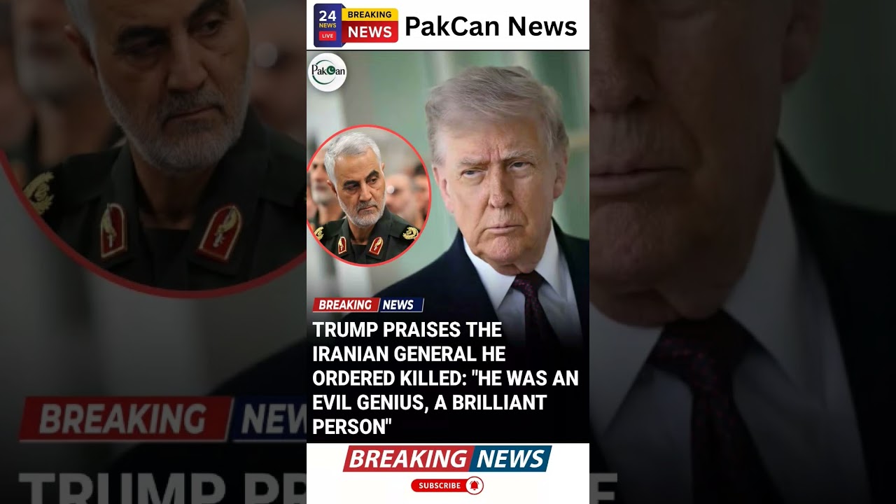 Trump Comments on Qassem Soleimani Spark Global Debate | PakCan News