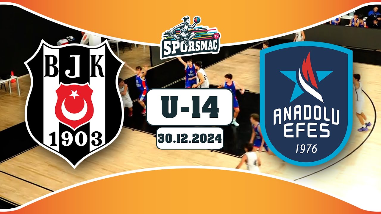 Beşiktaş - Anadolu Efes U14 | Full Maç (30.12.2024)