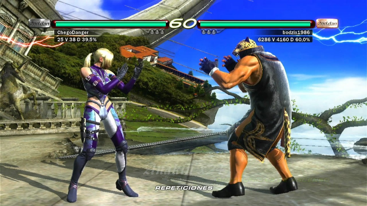 399_7 Nina ryona (ChegoDanger) vs (bodzix1986) King - Ranked Matches - Tekken 6 N08 2024 #nina #king