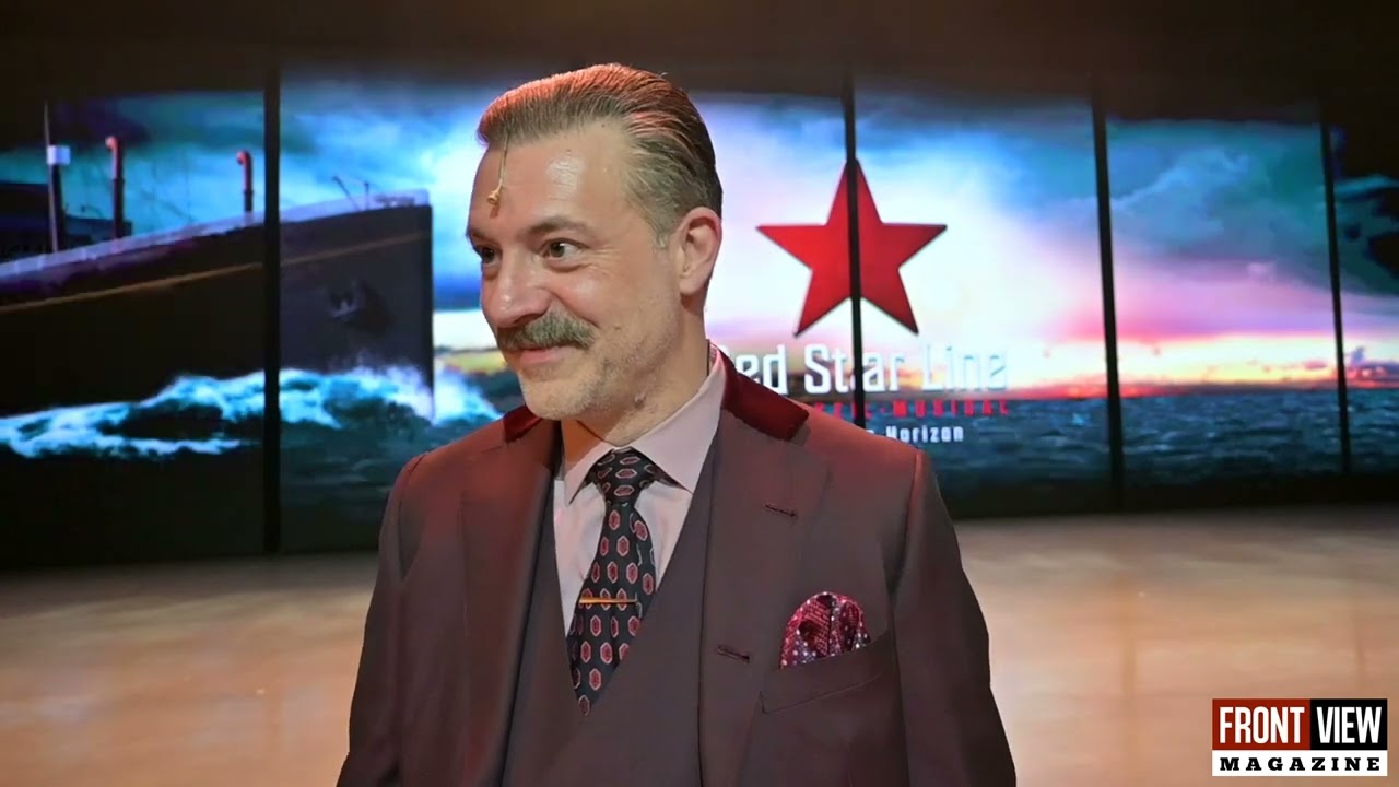 Interview Geert Van Rampelberg na musicaldebuut in Red Star Line