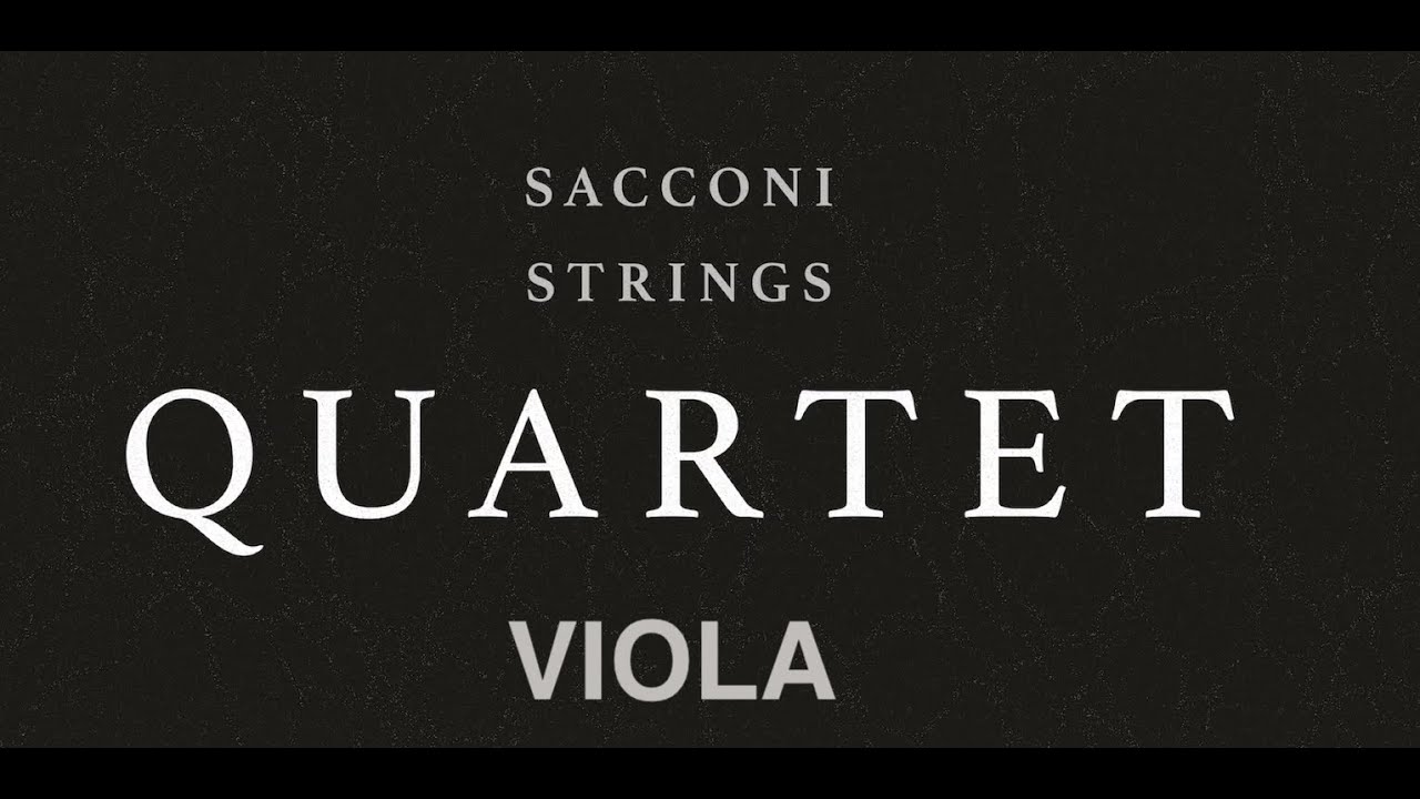 Sacconi String Quartet by Spitfire Audio | Demo of all the patches: VIOLA (2022)