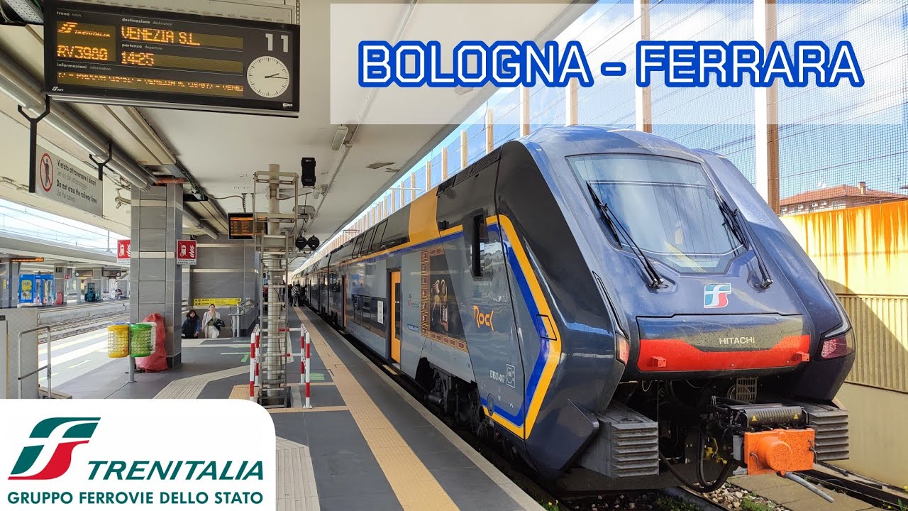 A BORDO DEL TRENO REGIONALE VELOCE ETR521 