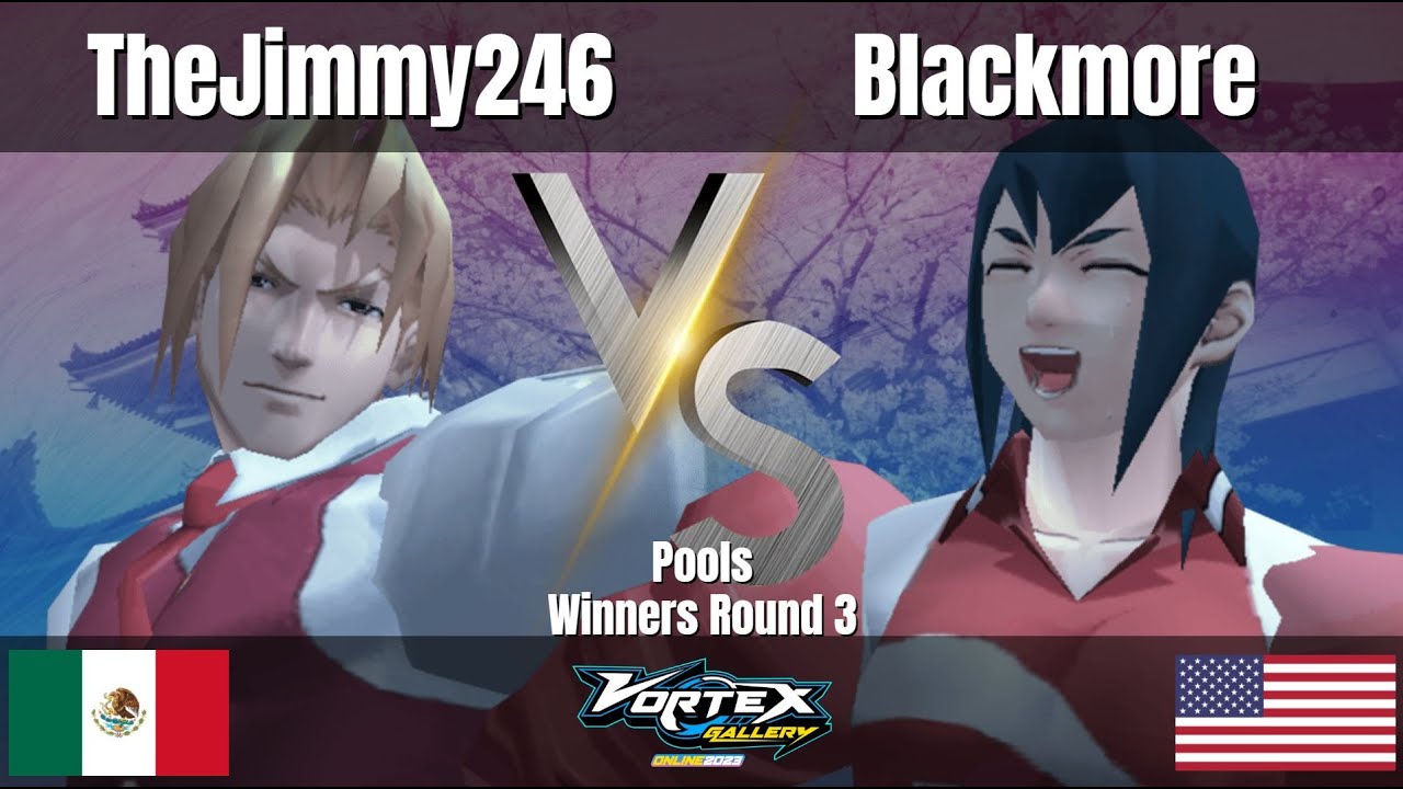 TheJimmy246 (Roy) vs Blackmore (Natsu) - Vortex Gallery Online 2023 Project Justice Winners Round 3