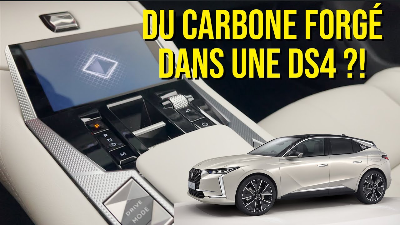 la nouvelle DS4 a un intérieur IMPROBABLE !!