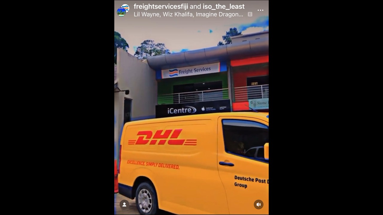Digital Transformation in Logistics | Freight Services Fiji 🇫🇯 X DHL 🌍 #logistics #delivery #fiji