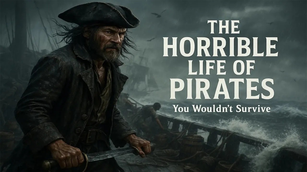 The Horrible Life of Pirates You Wouldn’t Survive ｜ Boring History For Sleep
