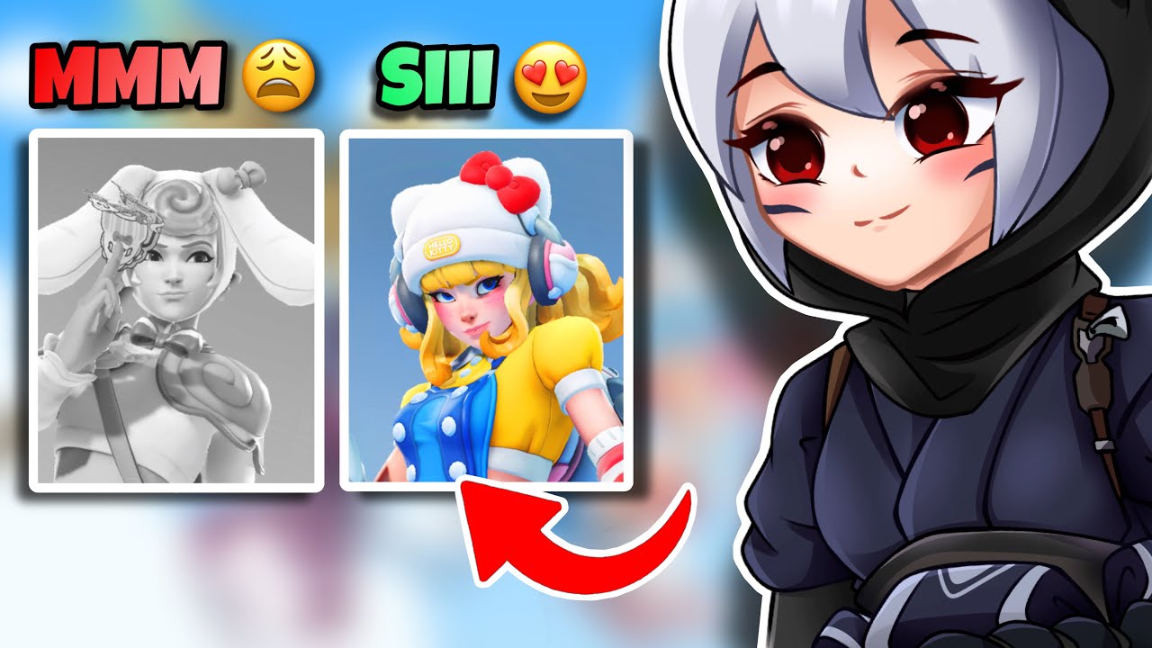 HELLO KITTY EN OVERWATCH! LO MEJOR Y LO PEOR 🎀🤍 | REACCIÓN AL LOTE isnedd
