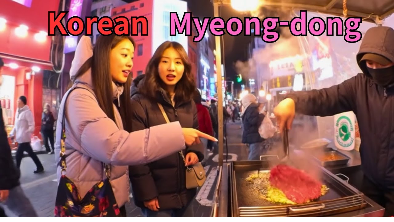 643) Seoul : Myeongdong, Korea's largest tourist attraction | Winter 2026 : Korea Walk [4K (ASMR